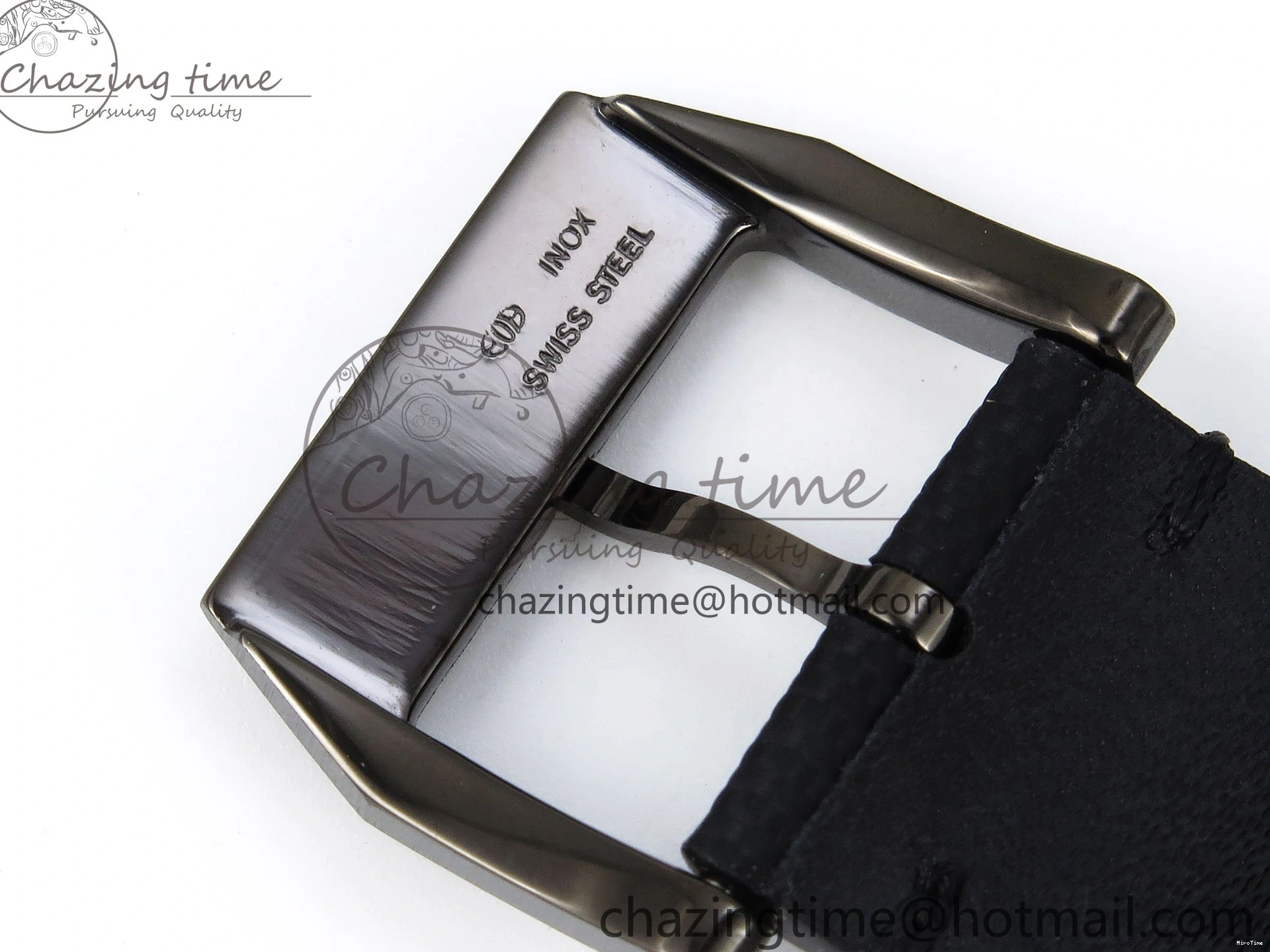 MIROTIME 0521 Pilot Black Ace BLSF 1:1 Best Edition White Lume Dial on Black Nylon Strap MIYOTA OnTrend 7021